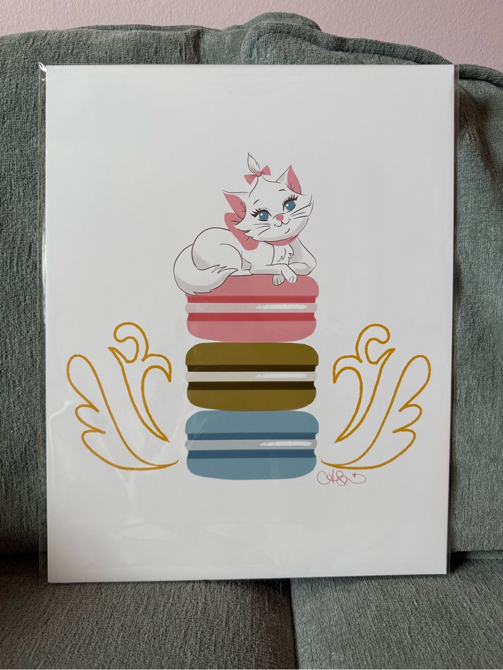 NEW Disney Aristocats Ann Shen Art Print 11x14